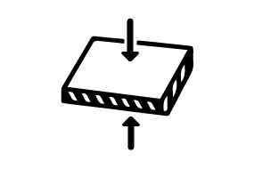 Geringe Aufbauhöhe von nur 1,8 mm elektrische Fußbodenheizung